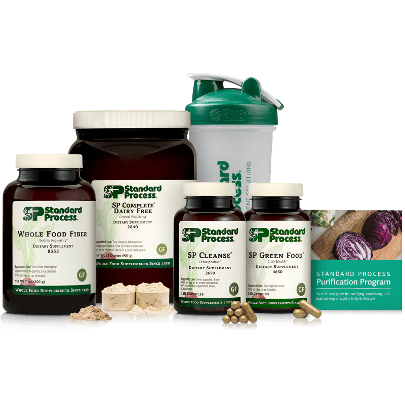 Purification Product Kit with SP Complete® Dairy Free and Whole Food Fiber