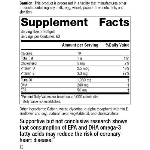 Tuna Omega-3 Chewable