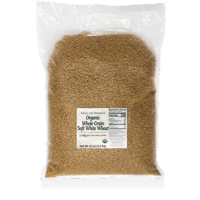 Organic Soft White Wheat Berries