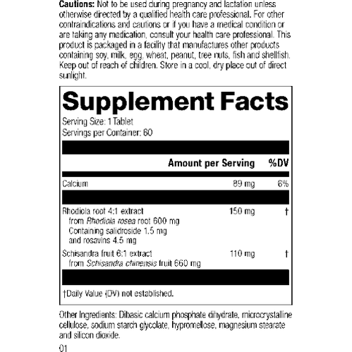 Rhodiola & Schisandra