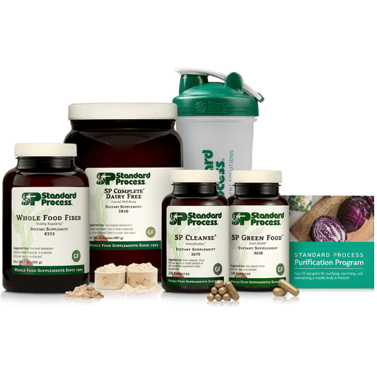 Purification Product Kit with SP Complete® Dairy Free and Whole Food Fiber