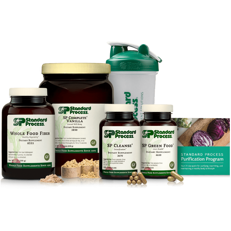 Purification Product Kit with SP Complete® Vanilla and Whole Food Fiber