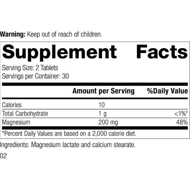 Magnesium Lactate
