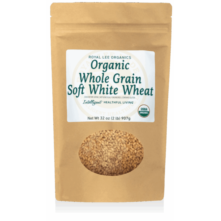 Organic Soft White Wheat Berries